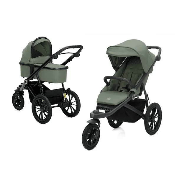Fillikid | Kombivogn Jogger Runner | Olive