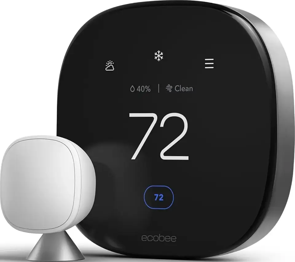 Smart Thermostat Premium - WiFi, Siri & Alexa Built-In, Smart Sensor