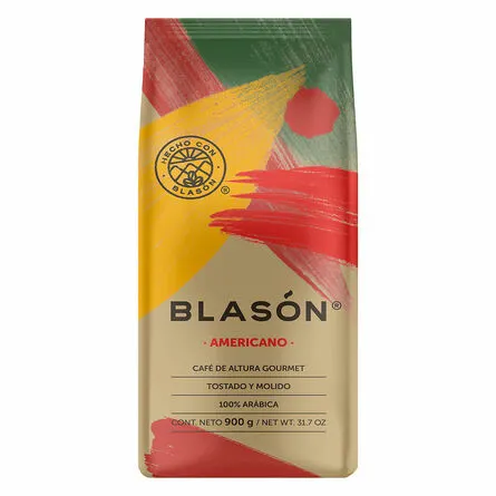 Café Blasón americano molido y tostado 900 g