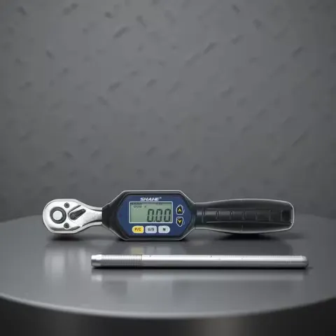 SHAHE Mini Digital Torque Wrench 1/4 3/8 1/2 Adjustable Professional Electronic Torque Wrench Digital Hand Tools