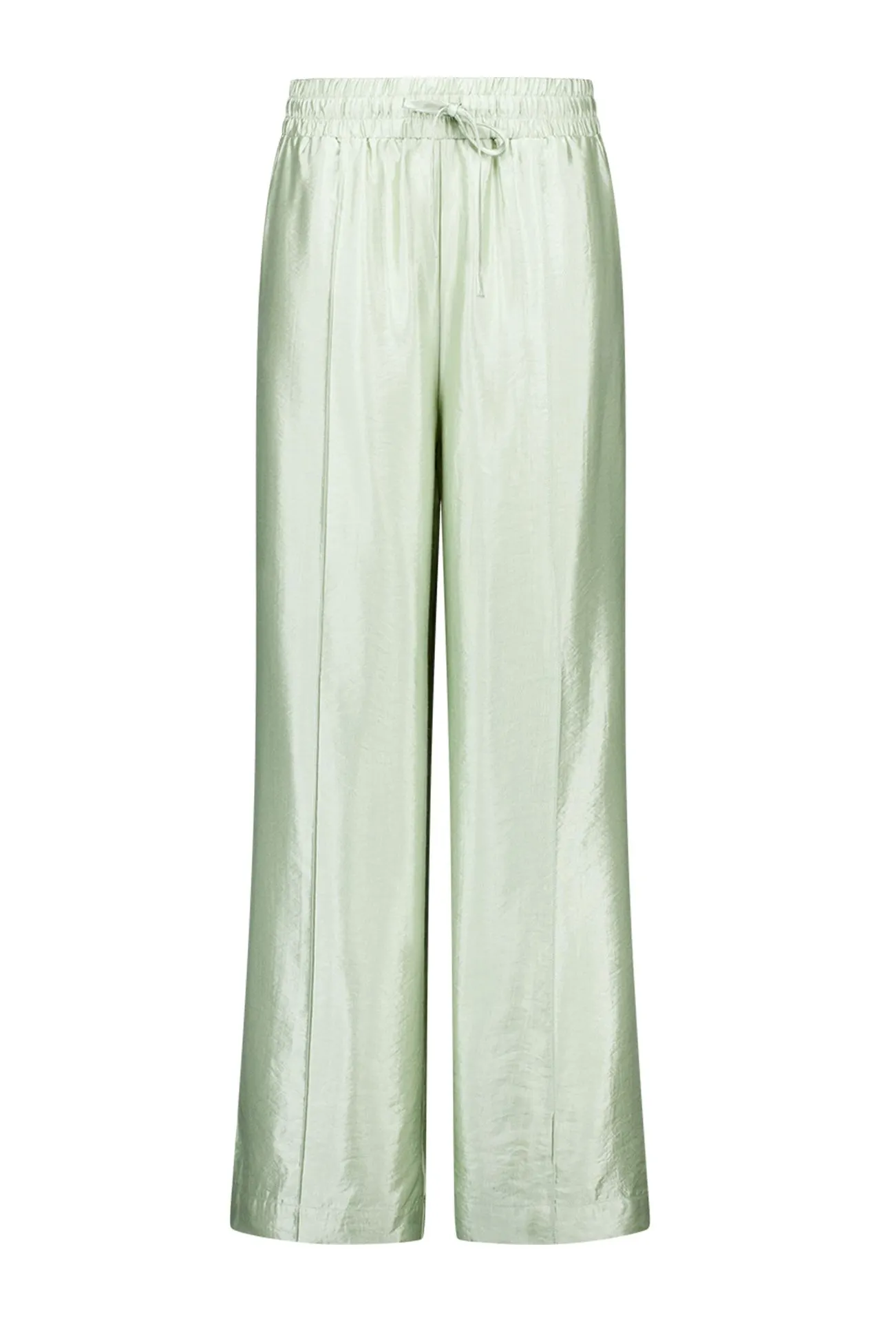 Wide fit broek | Pastelgroen