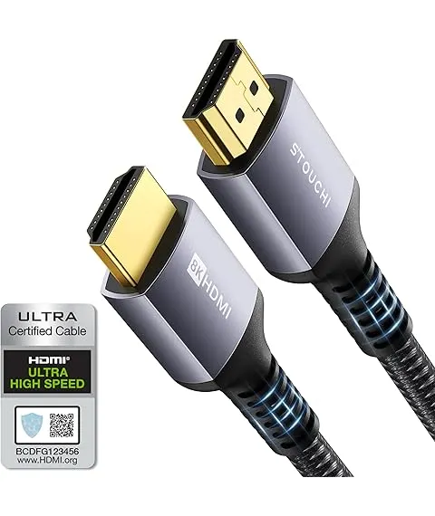 Stouchi 10K 8K HDMI Cable 6ft [Certified] 48…