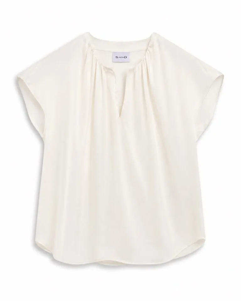 Matt Leah French Blouse - Hvit