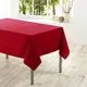 Nappe rectangulaire anti-taches ESSENTIEL rouge 14...
