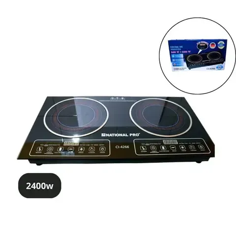 Cocina de Inducción 2 Hornillas