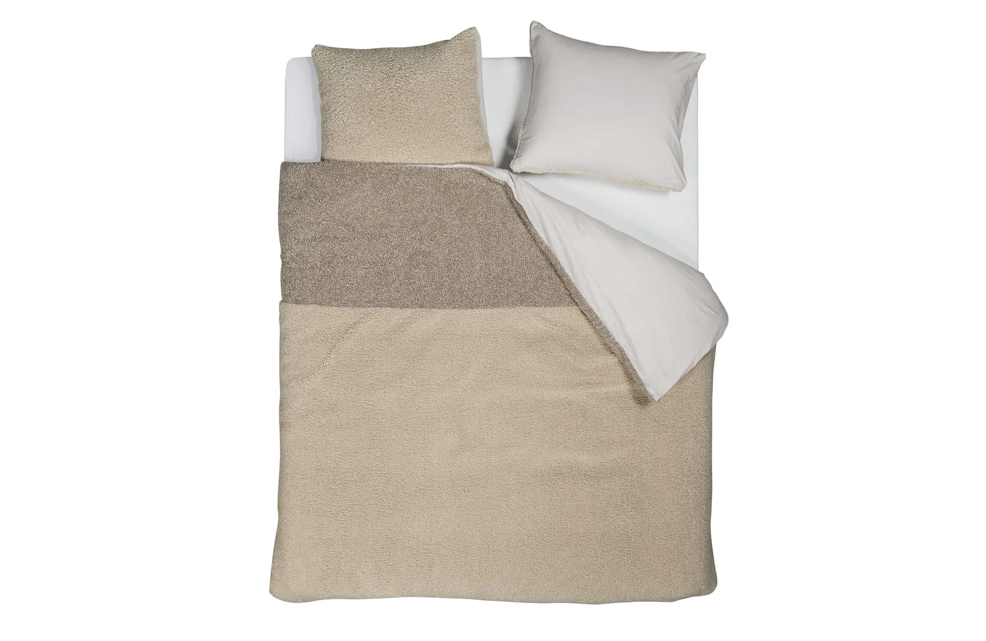 Dekbedovertrekset Huggle Sand
