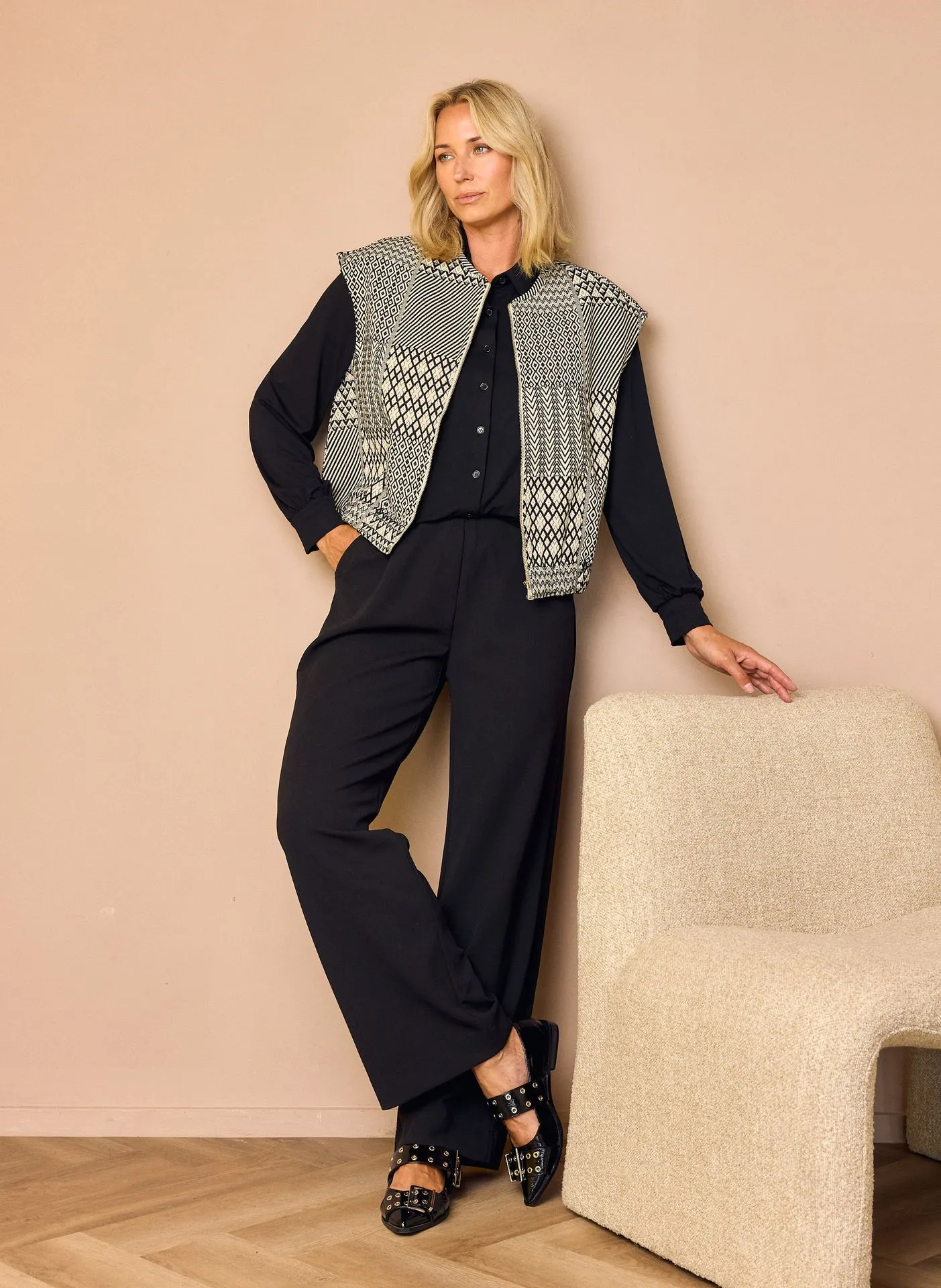 Silke broek | Zwart | L32