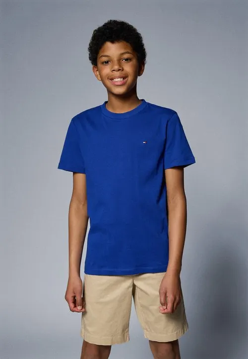 ESSENTIAL JERSEY CREW NECK T-SHIRT - T-shirts - wedge blue