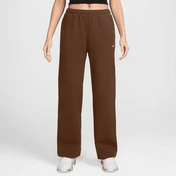 Studio Fleece Mid-Rise Open-Hem Dám.kalhoty