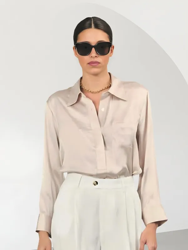 Matt - Nepeta Shirt Champagne Beige