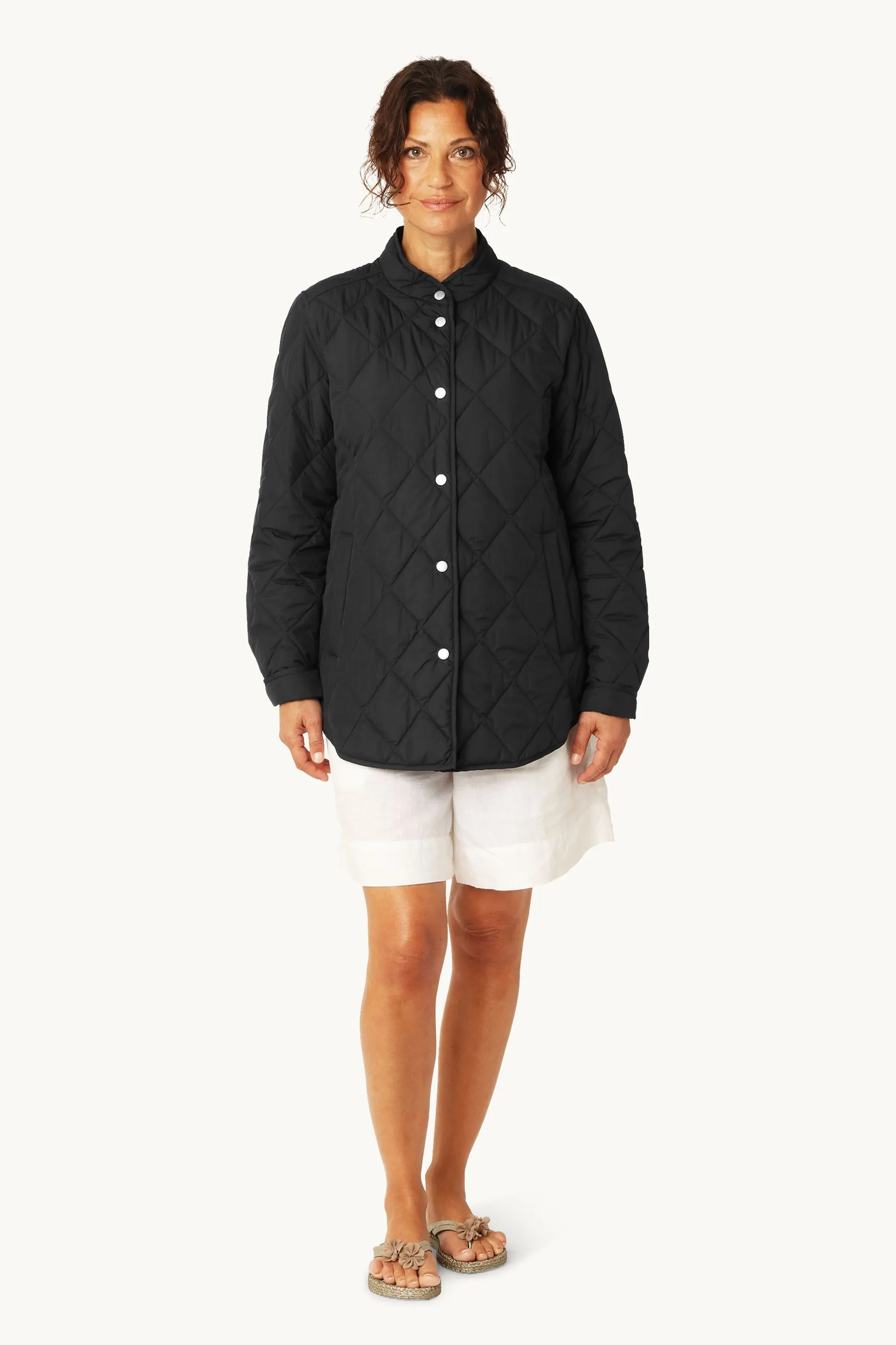 Quilted Shirt Jacket