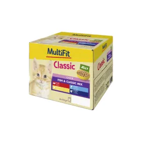 MultiFit Cat Junior Classic riba u želeu Multipack 24x100 g