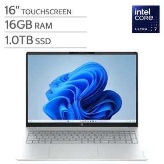 HP OmniBook 3 16" Touchscreen Laptop - Intel Core Ultra 7 Series 2 - 2K (1920 x 1200) - 16GB Memory - 1TB SSD - Windows 11 Home