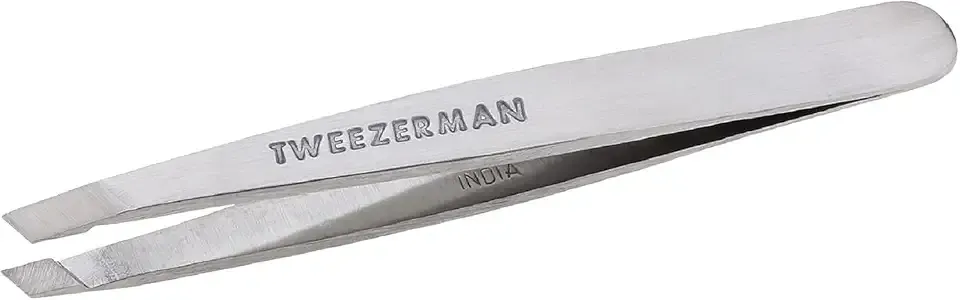 Tweezerman Mini Slant Tweezer – Tweezerman Tweezers for Eyebrows Classic