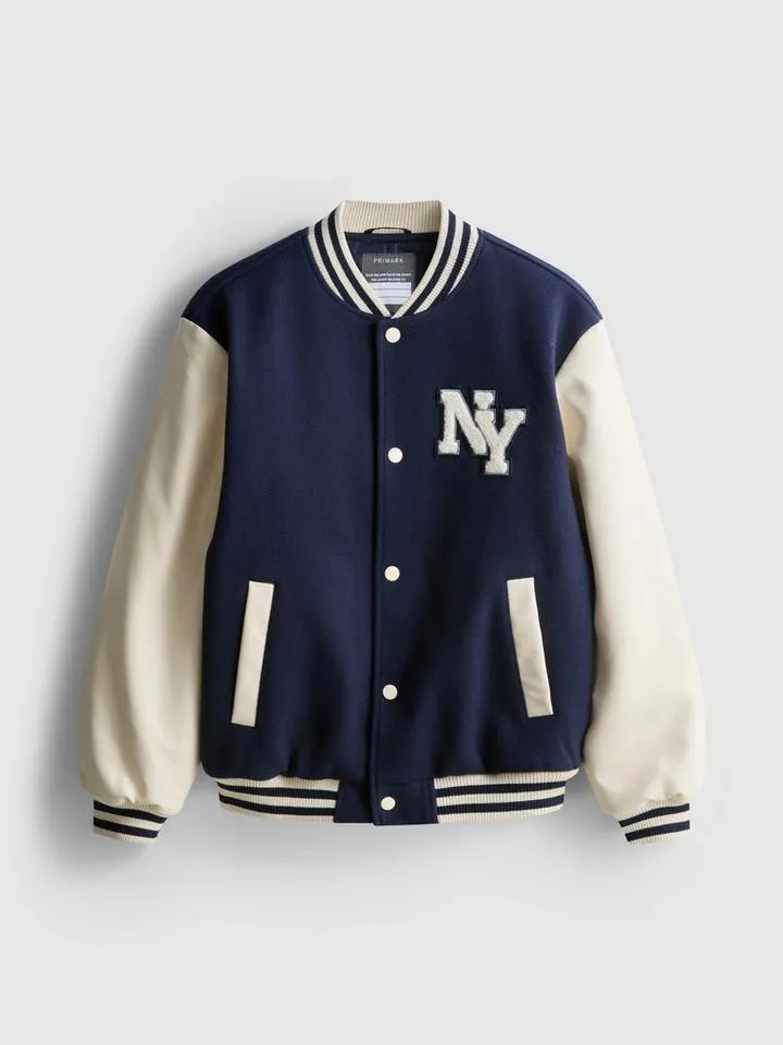 7–15 ans | Blouson bomber style universitaire