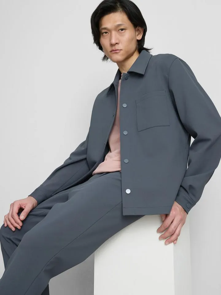 Veste à col en piqué The Edit