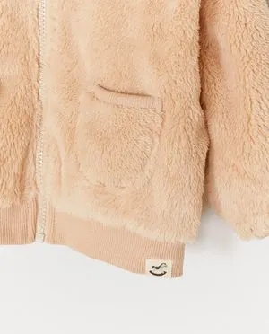 Teddy vest, oversized fit