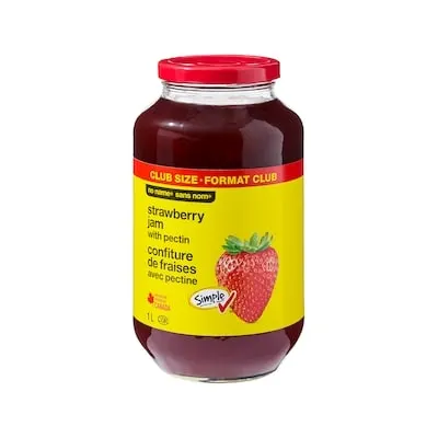 Strawberry Jam with Pectin Club Size