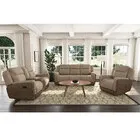 Elements Hornet Reclining Sofa, Loveseat & Recliner - Beige