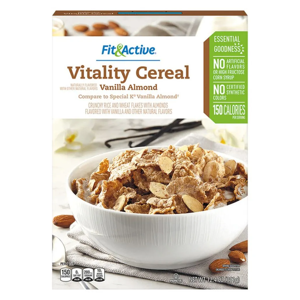 Fit & Active Vitality Vanilla Almond