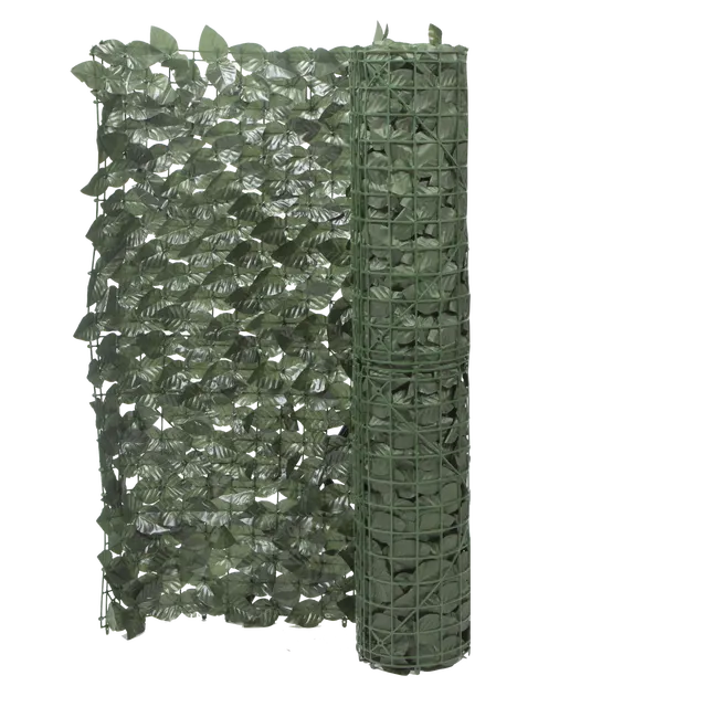 Siepe artificiale in poliestere, verde H 1 m x L 3 m