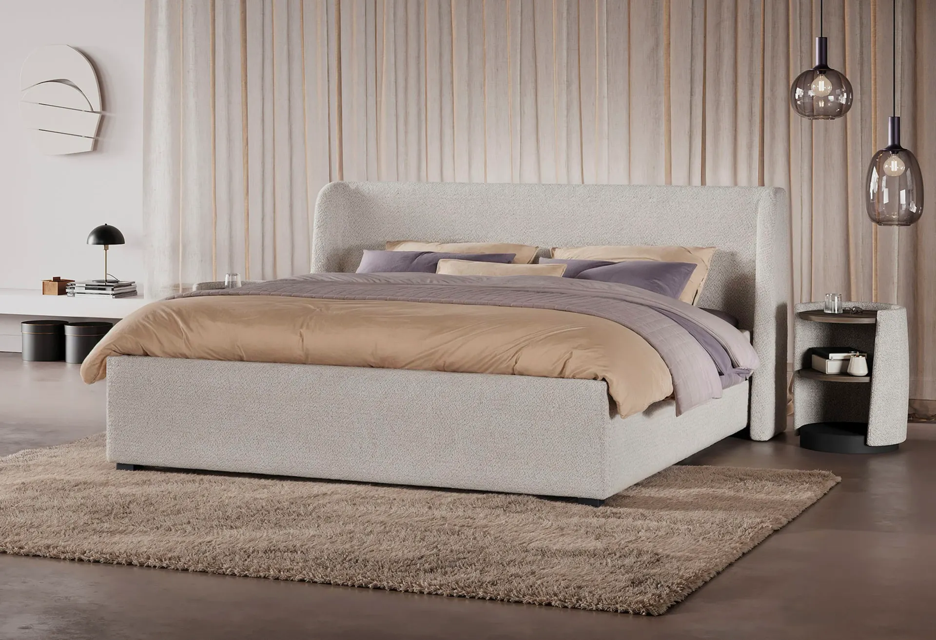 Bedframe Night Milan