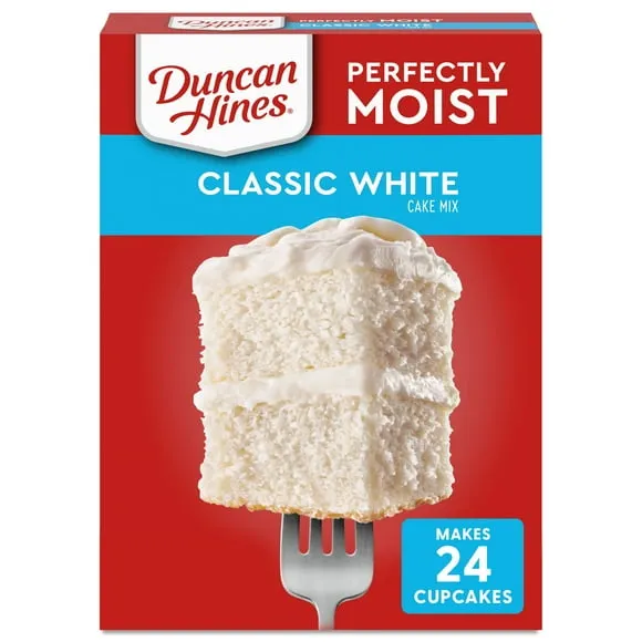 Duncan Hines Classic White Cake Mix, 15.25 oz.