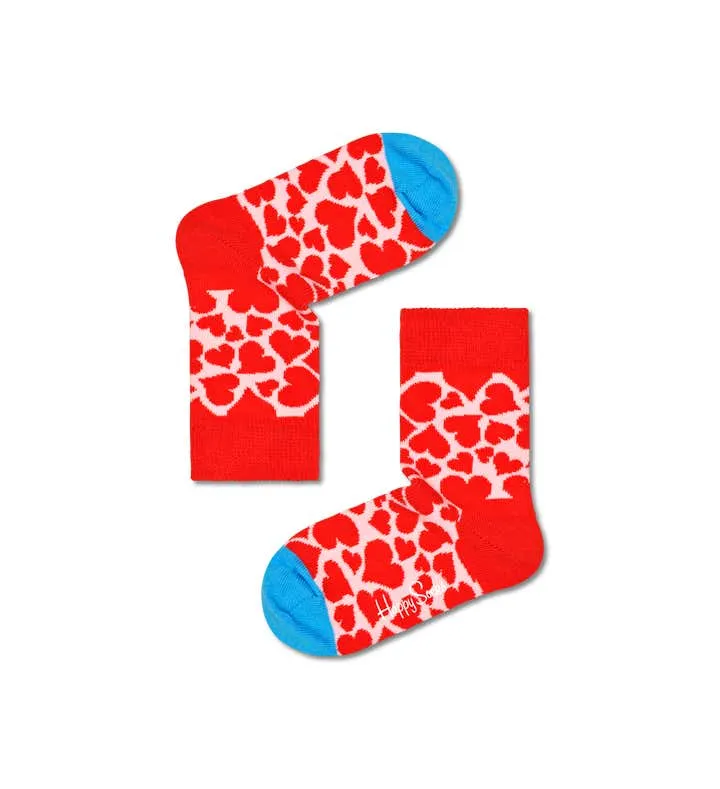 Kids Hearts Sock