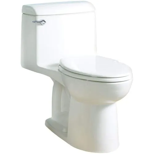 American Standard Champion 4 6L Single Flush Standard Height Elongated One-Piece Toilet in White with Slow Close Seat