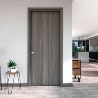 Puerta Lista Humo 80x224 Cm Apertura Izquierda