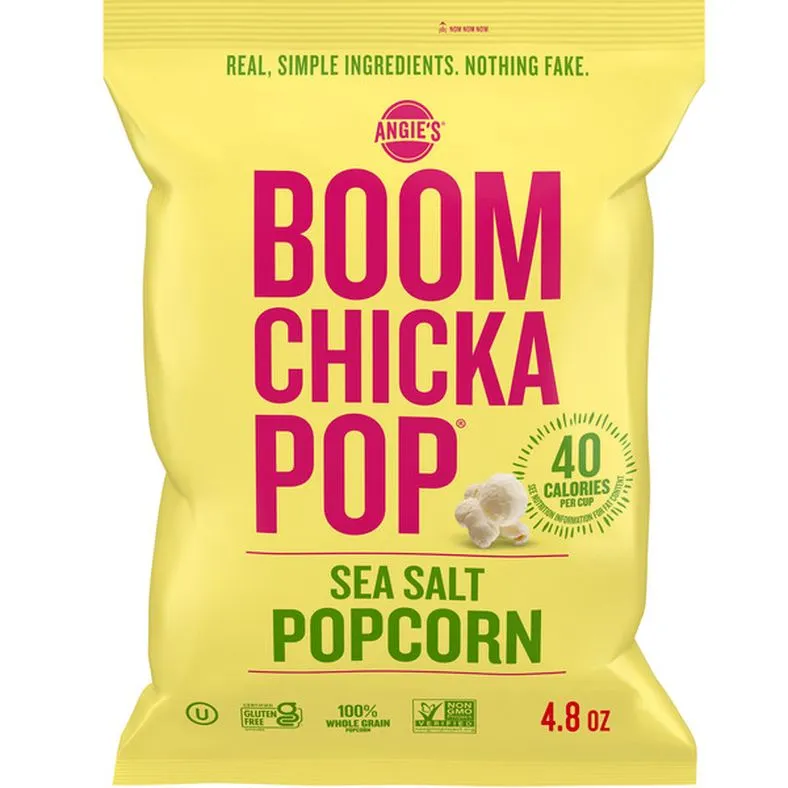 Angie's Boomchickapop Gluten Free Sea Salt Popcorn