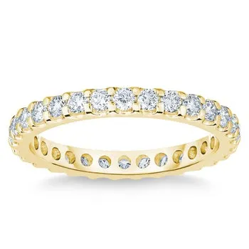 Round Brilliant 1.00 ctw VS2 Clarity, I Color Diamond Eternity Band