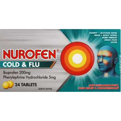 Nurofen Cold/Flu Tablets 24s