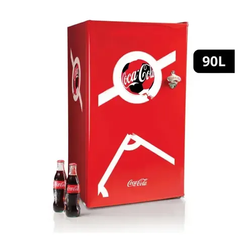 Frigobar Nostalgia 90 Lt Coca Cola CKRF32CRWC-R Rojo