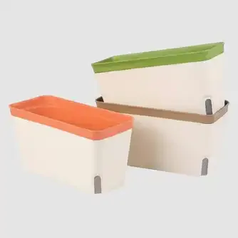 Toque Self Watering Plant Pots 3Pc