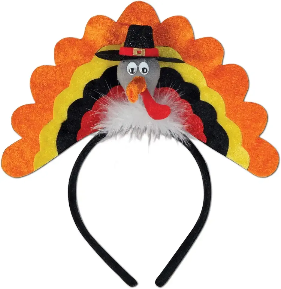 Turkey Headband Party Accessory (1 count) (1/Pkg)