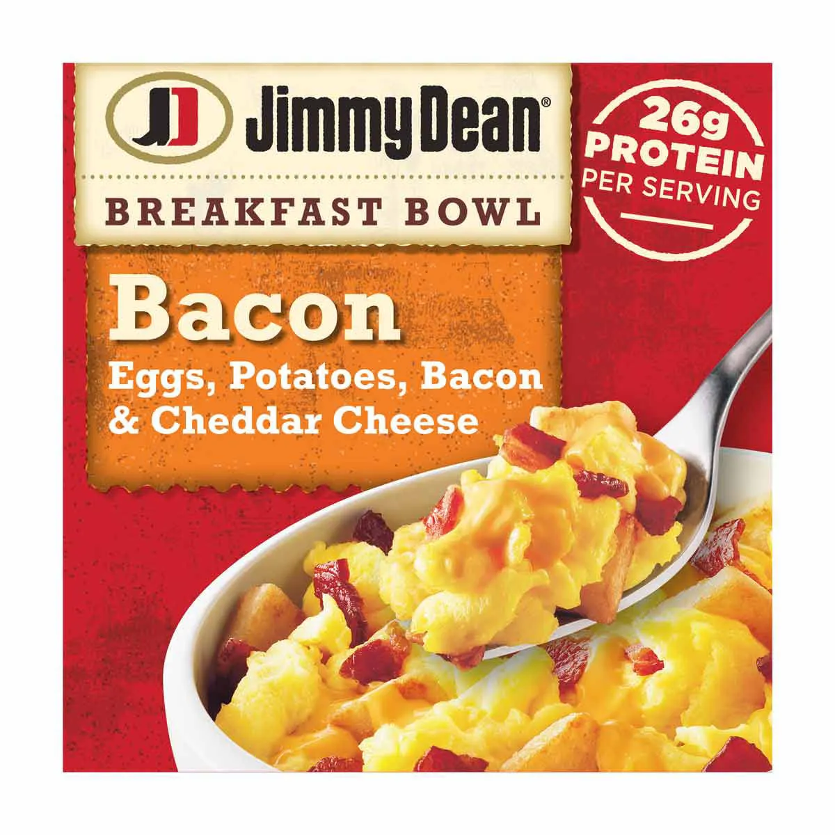 Jimmy Dean Breakfast Bowl, Bacon, 7 oz