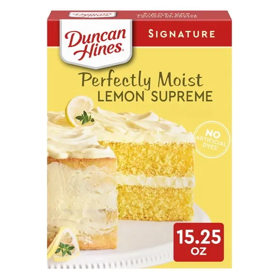 Duncan Hines Lemon Supreme Flavored Cake Mix, 15.25 oz. $1.72 11.3 ¢/oz
