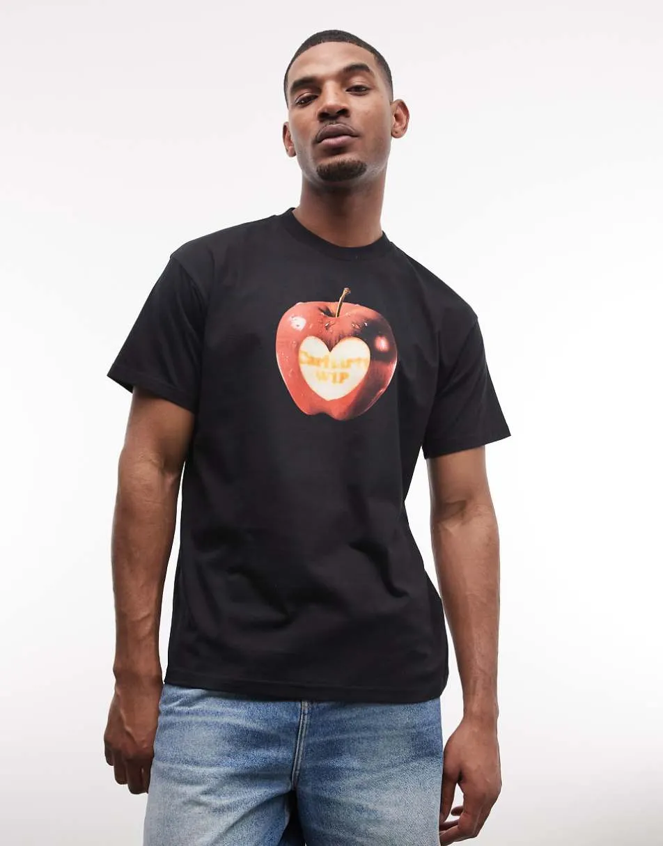 Carhartt WIP spoiled apple t-shirt in black