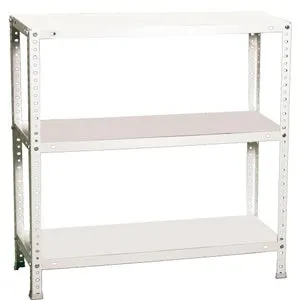 Estantería metálica en kit de metal de 100x90x30 cm 3B 100kg/balda