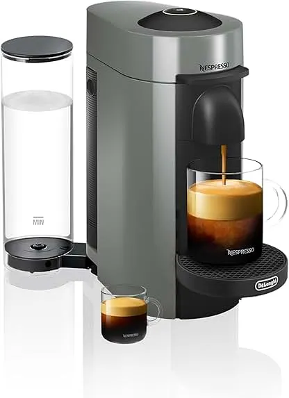 De'Longhi Nespresso Vertuo Plus Coffee and Espresso Ma…