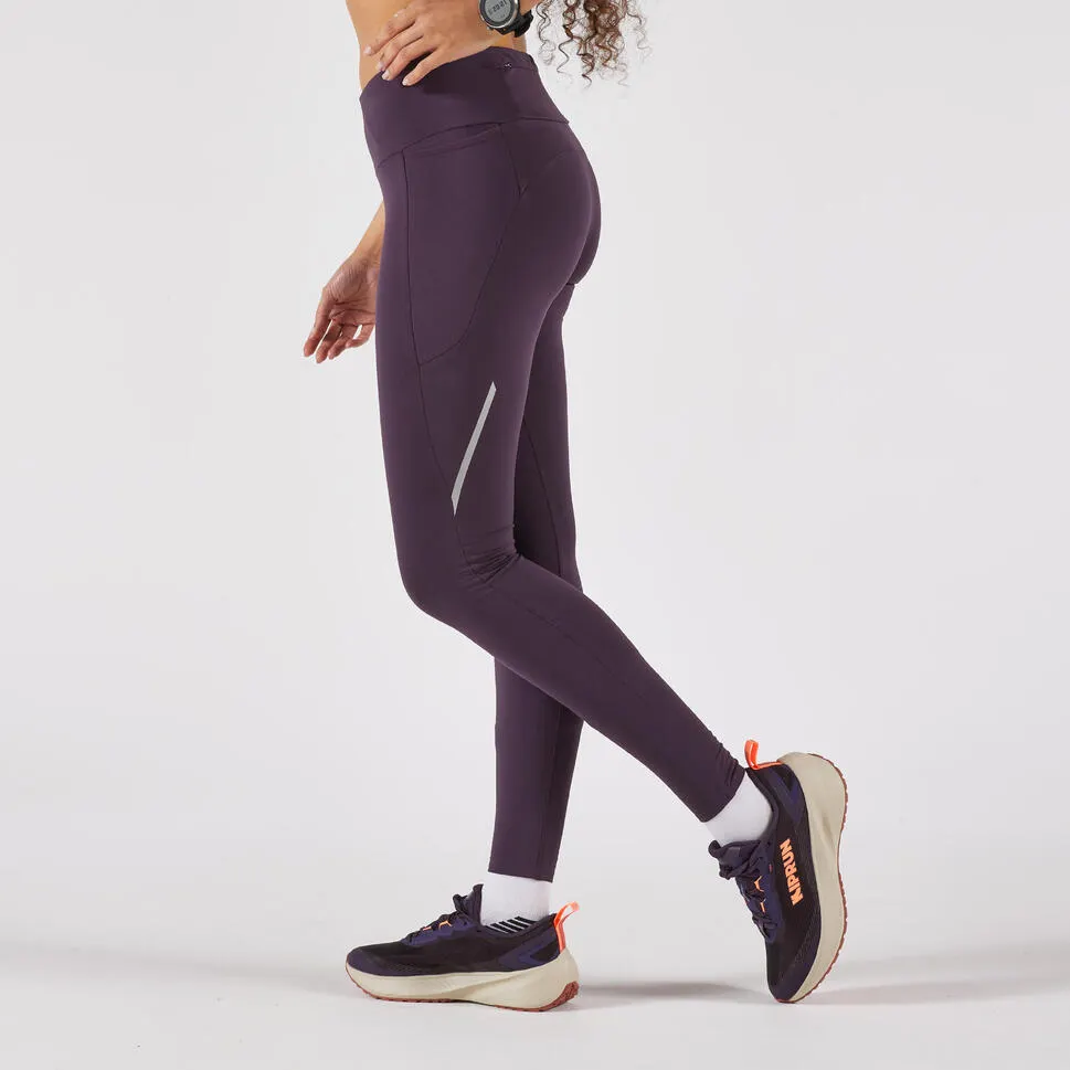 Dámské běžecké zateplené legíny Run 500 Warm