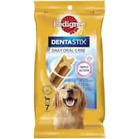pedigree dentastix large dog dog treats daily dental care Bag 7pack