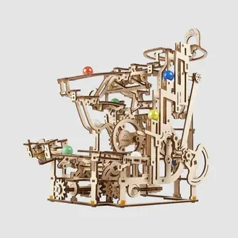 Ugears Marble Run Tiered Hoist Wooden Model