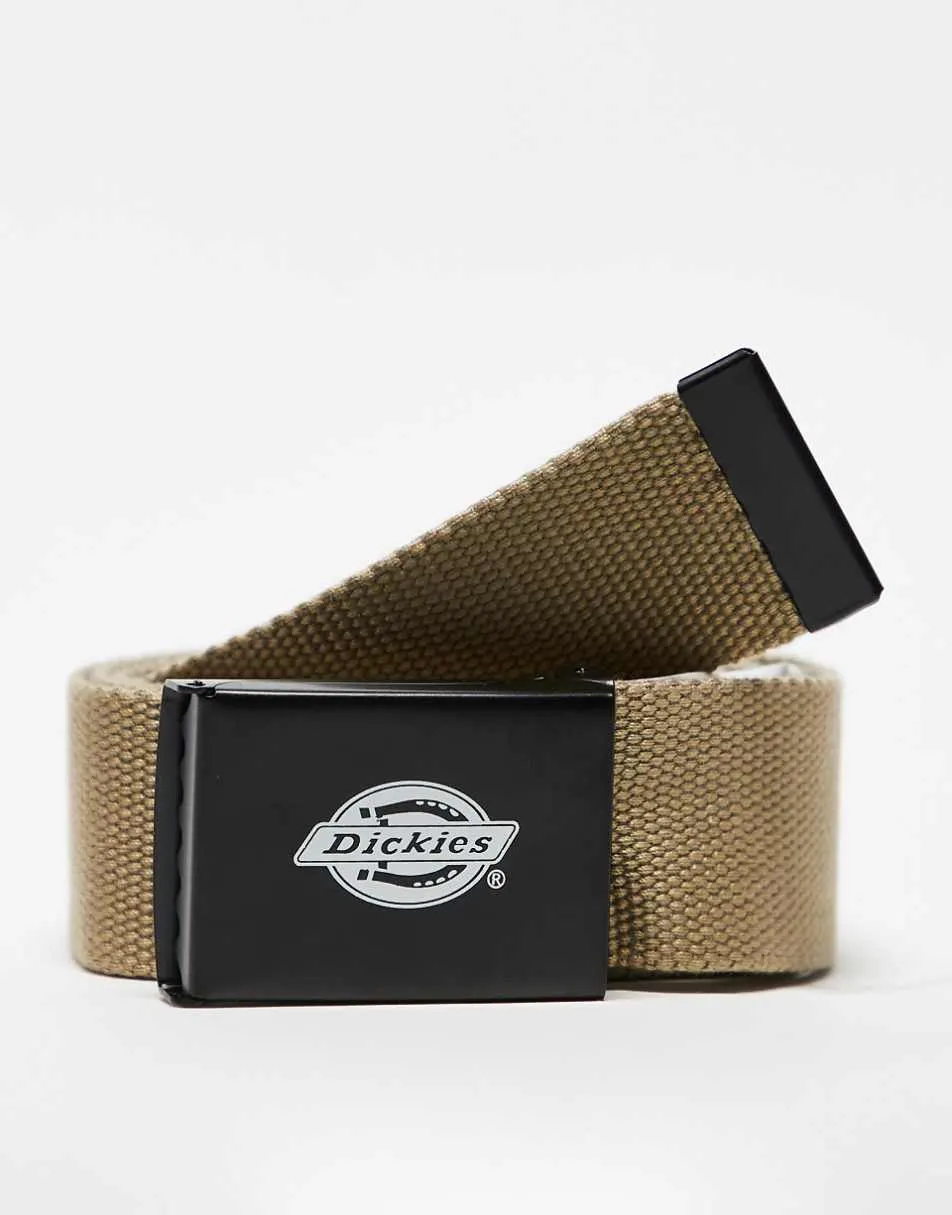 Dickies orcutt clip belt in khaki