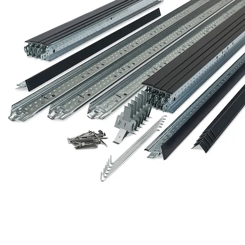 Armstrong Grid for 2ft.x2ft. Drop Ceiling All-In-One Kit in Black 6362BL (Sold by Case-Cover 64sf)