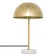 Lampe champignon LILIO en acier doré H 46cm