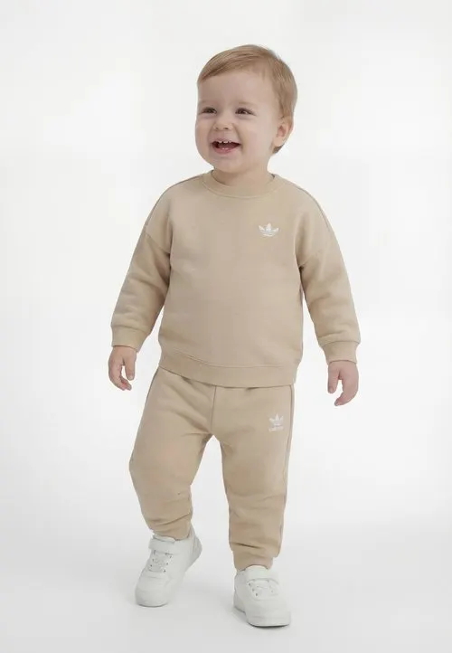 CREW JOG SET-INFANT - Sweatshirt - khaki three