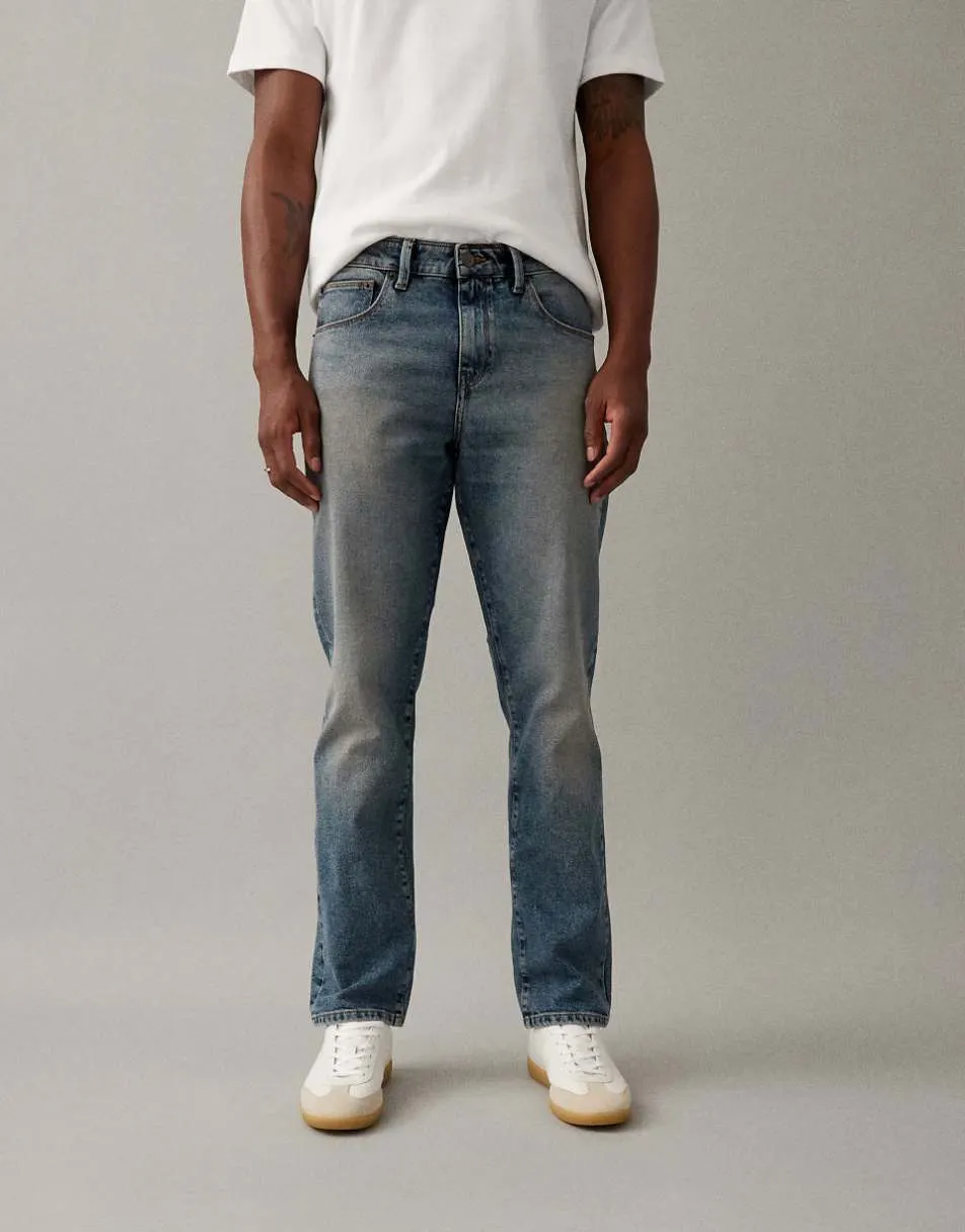 ASOS DESIGN slim jeans in mid wash blue