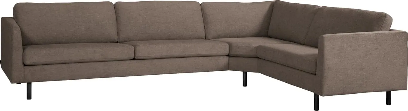 Hjellegjerde Medium hjørnesofa stoff Baffin velg farge, armlen 27